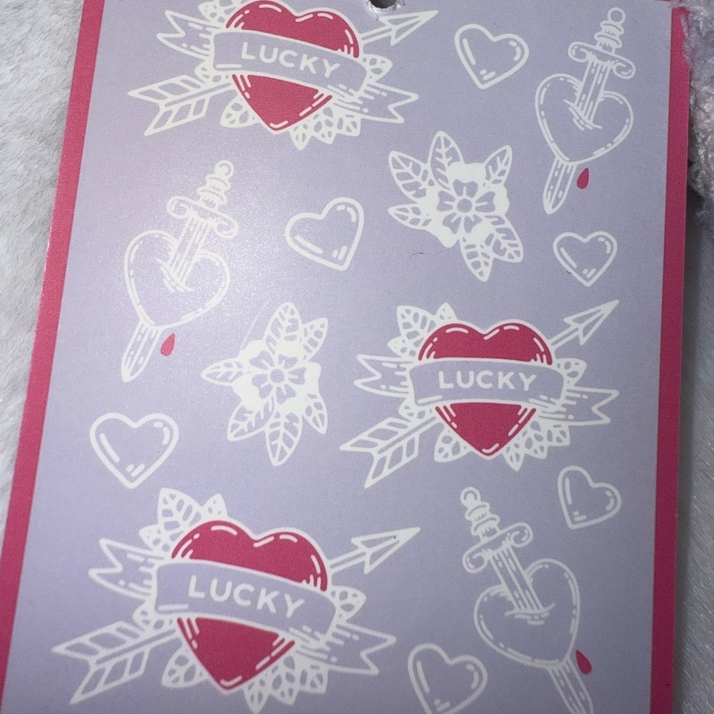 LUCKY BRAND Lavender Feather Knit Jacquard Throw